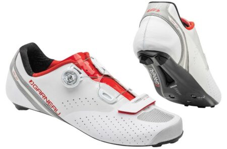 Louis Garneau Carbon LS-100 II Road Shoes - White/Ginger