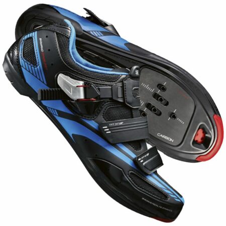 Shimano Men's SH-R107L Road Cycling Shoes -Black with Blue