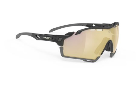 Rudy Project Cutline Multilaser Gold - Black Gloss
