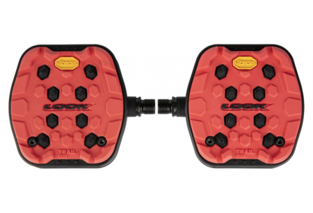 LOOK Trail Grip Red Flat Pedals