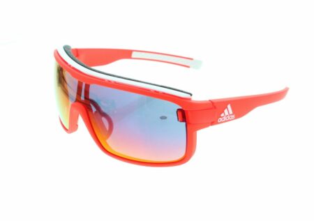 Adidas Zonyk Pro Small Solar Red Frame with Red Mirror Lenses